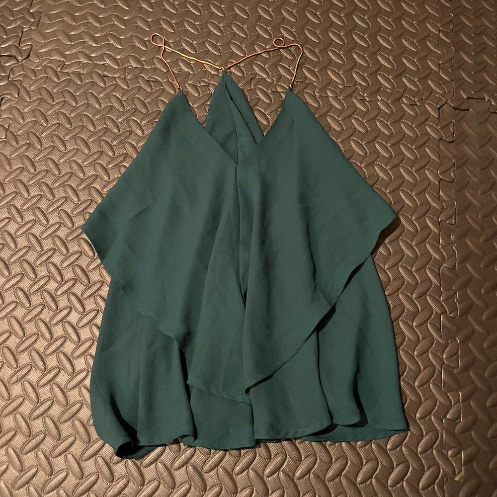 Charlotte Russes chain blouse XS